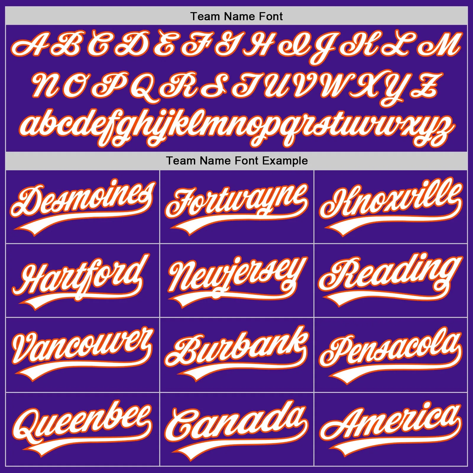 Custom Purple White-Orange Authentic Throwback Baseball Jersey