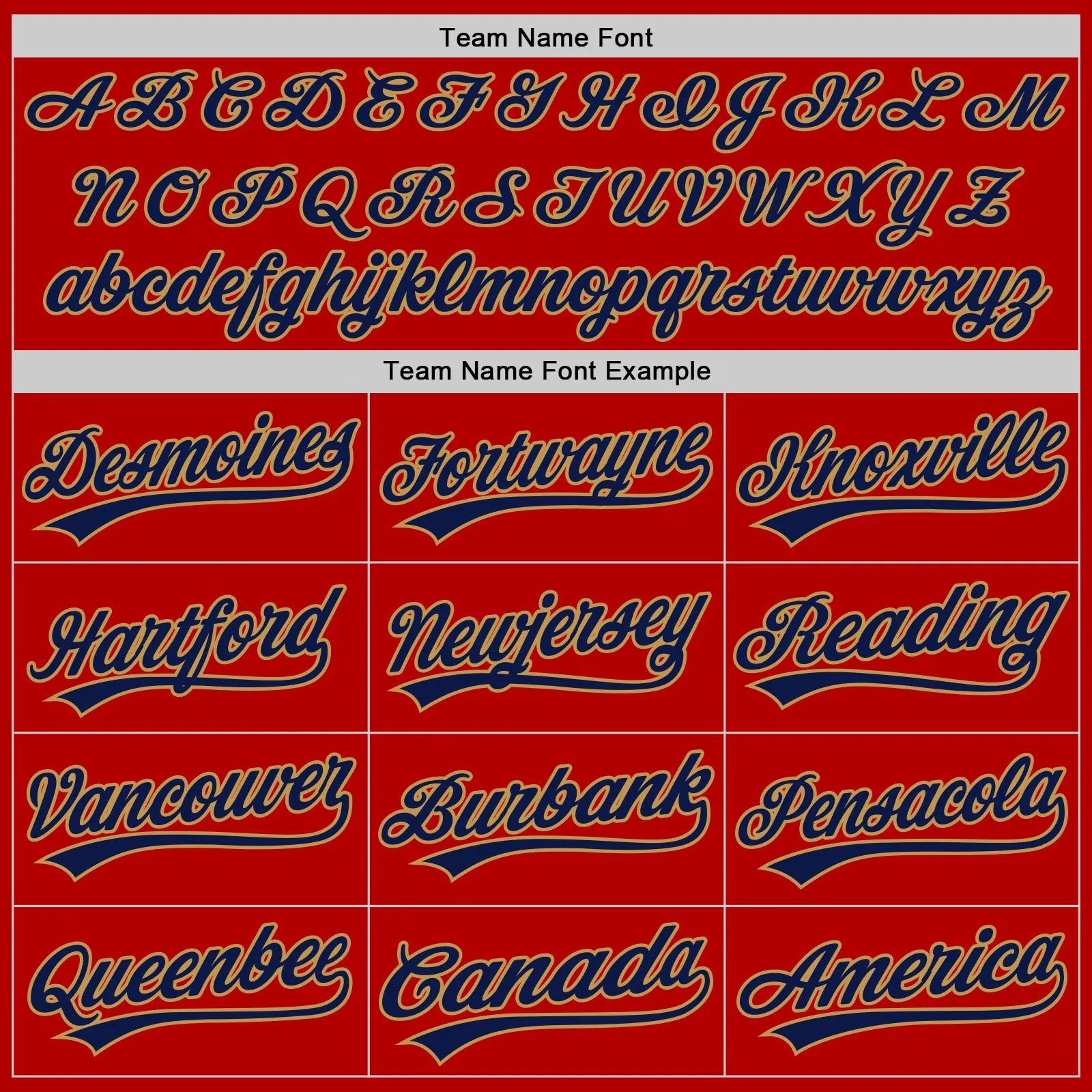 Custom Red Navy-Old Gold Authentic Throwback Baseball Jersey