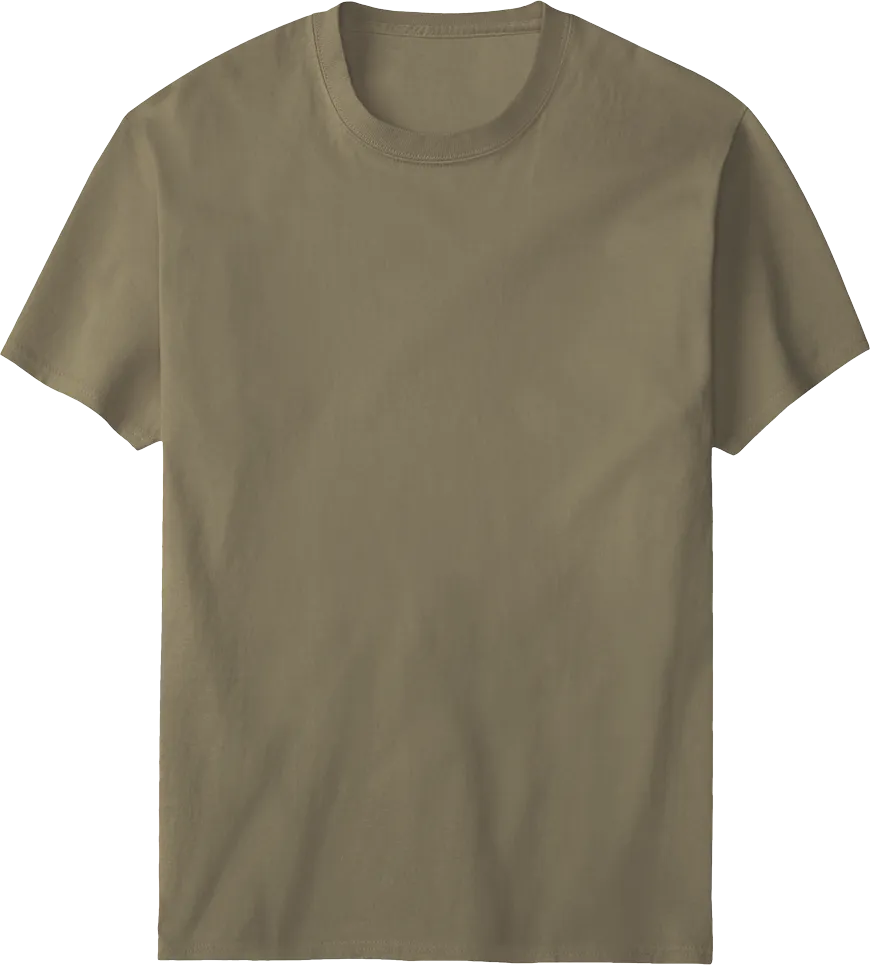 Custom Tee Blank Front