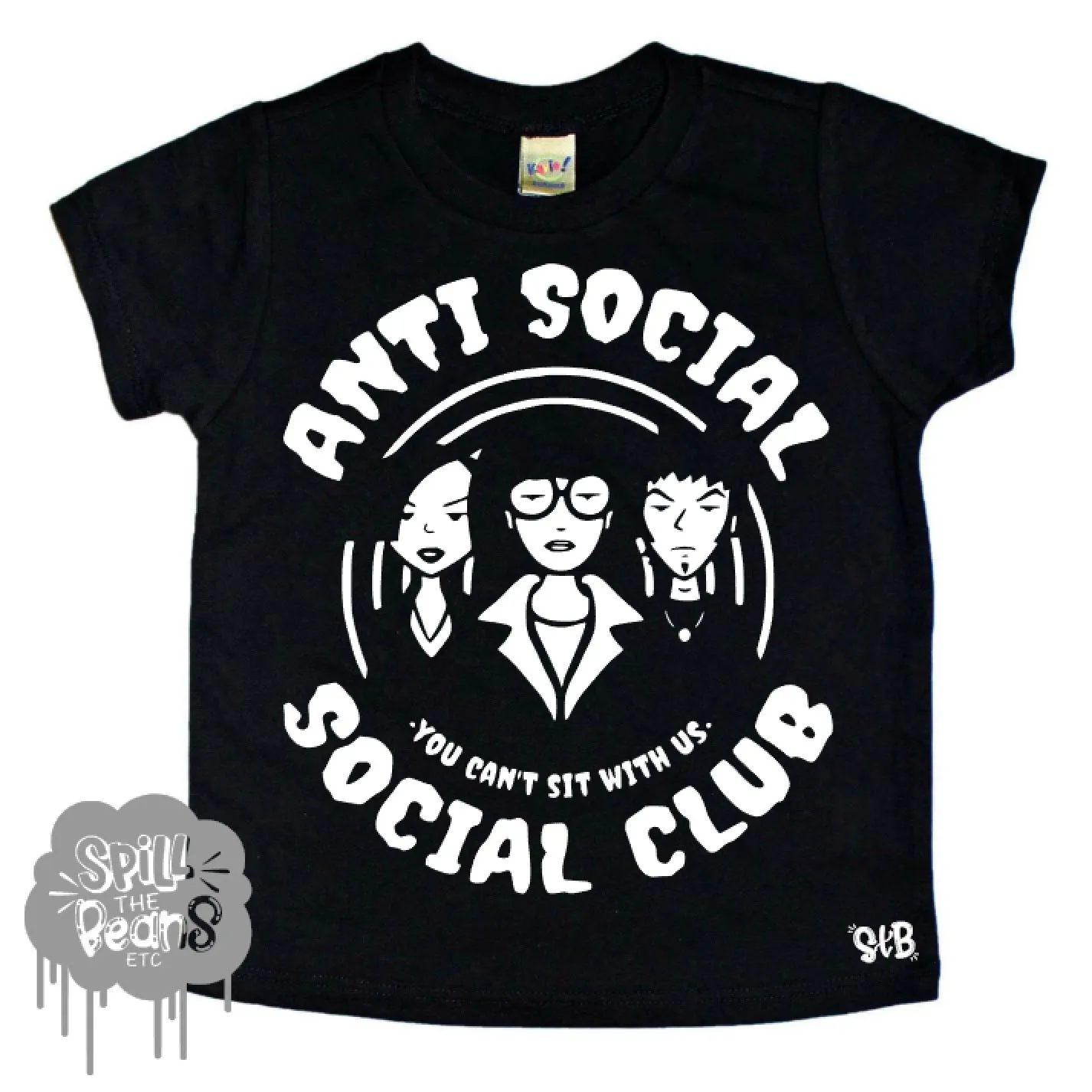 Daria Don't Tell Me to Smile Kids Tee