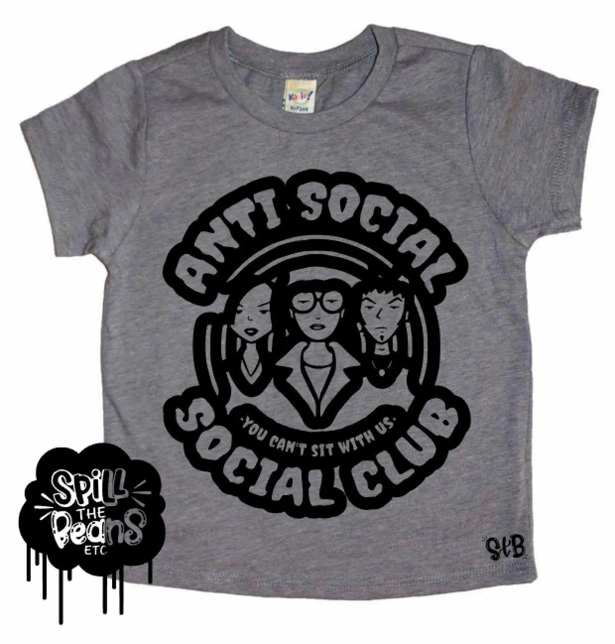 Daria Don't Tell Me to Smile Kids Tee