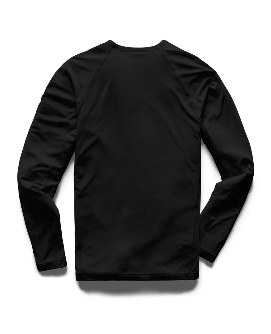 Deltapeak™ 90 LS Logo Training Shirt Black