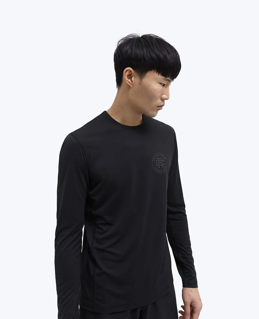 Deltapeak™ 90 LS Logo Training Shirt Black