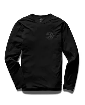 Deltapeak™ 90 LS Logo Training Shirt Black