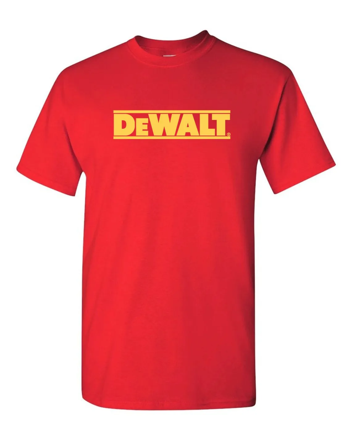 DeWalt tools T-shirt contractor handy man construction tools racing