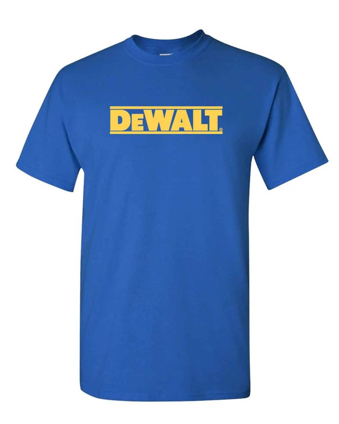 DeWalt tools T-shirt contractor handy man construction tools racing