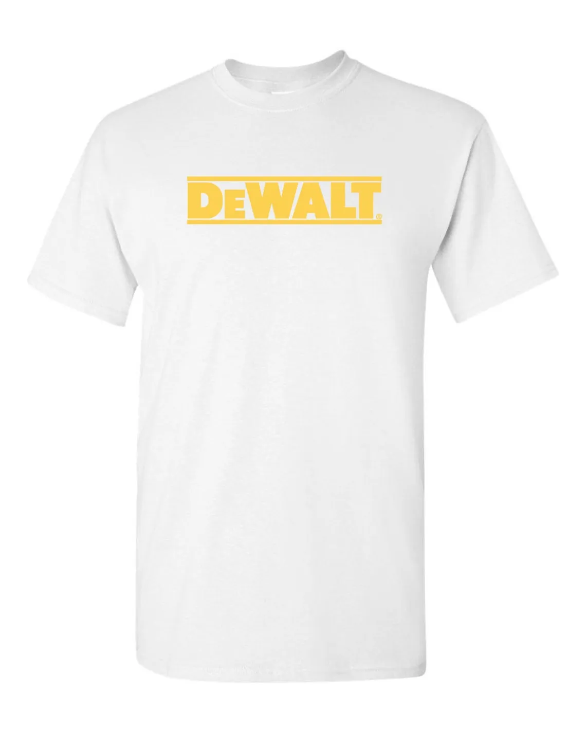 DeWalt tools T-shirt contractor handy man construction tools racing