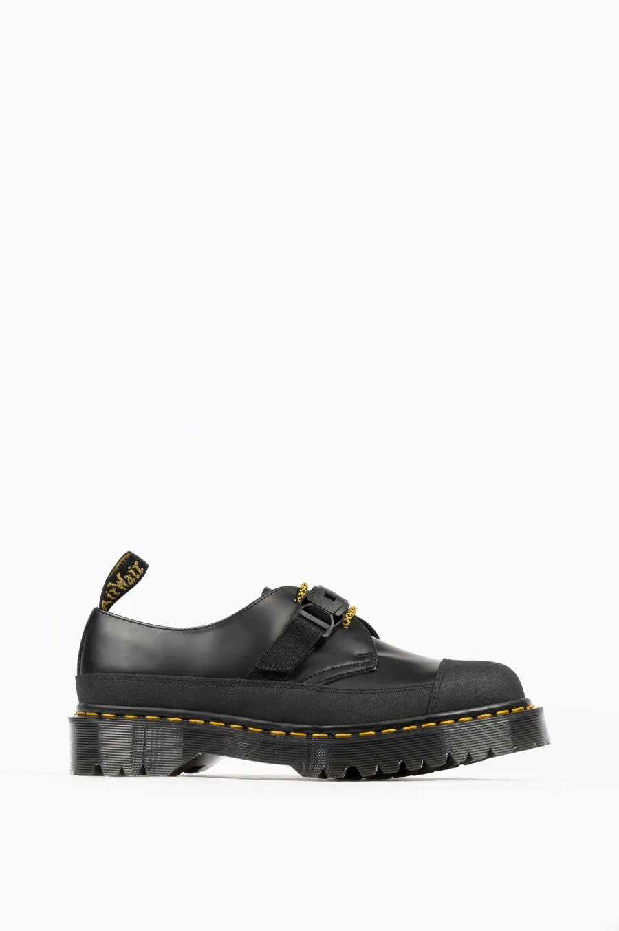 DR MARTENS 1461 TECH BLACK SMOOTH