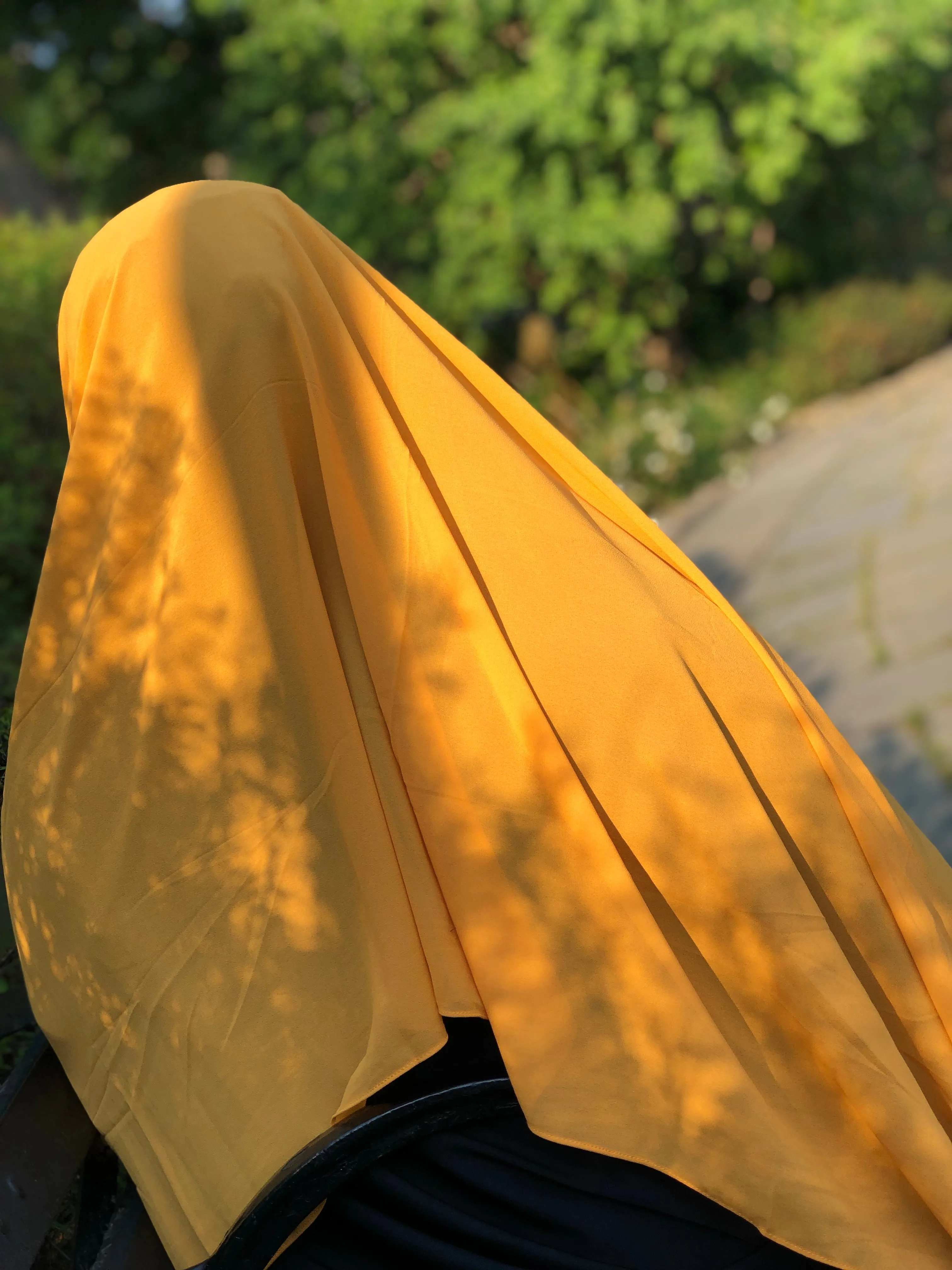Everyday Chiffon Hijab - Gold