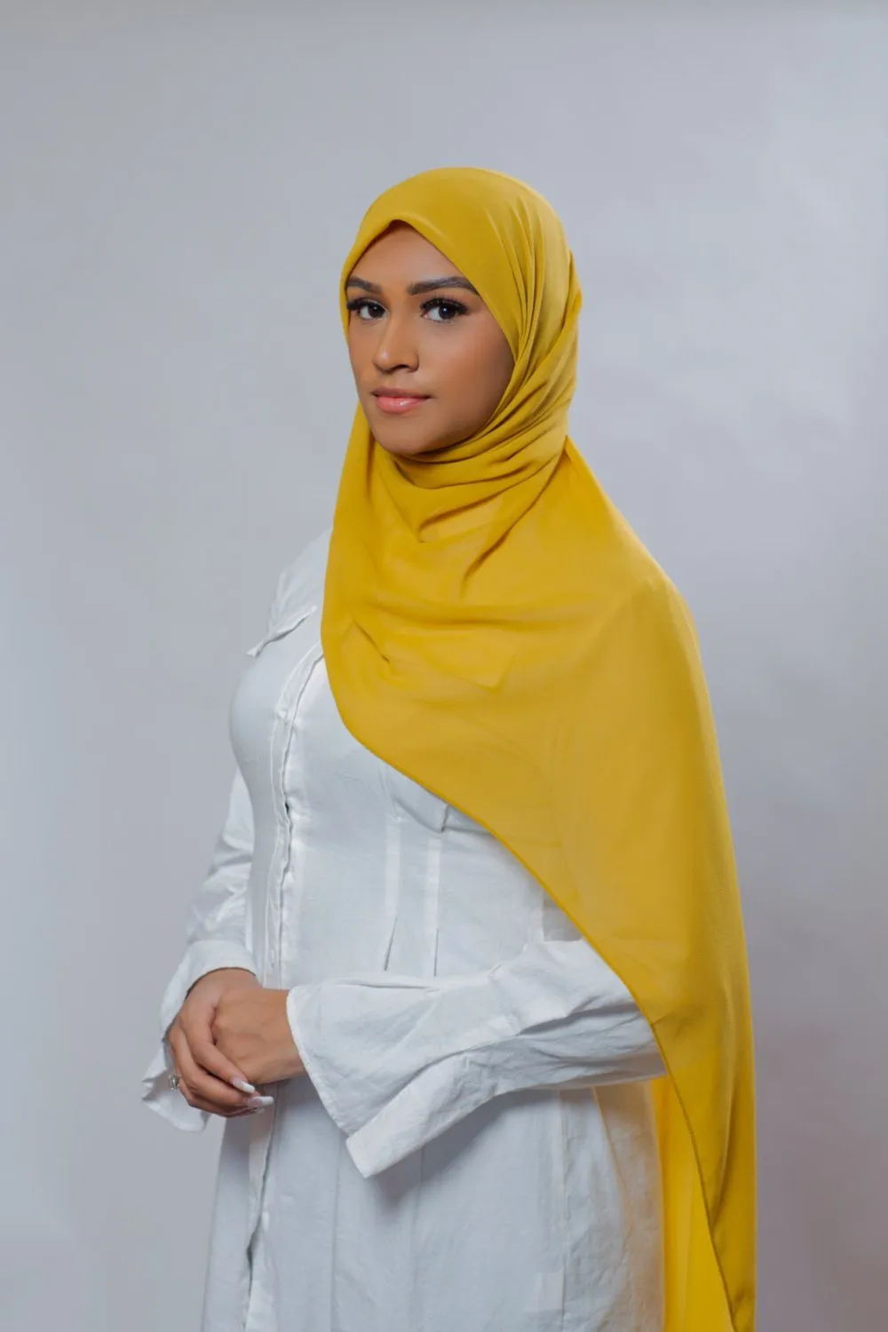 Everyday Premium Chiffon Hijab | Ginger