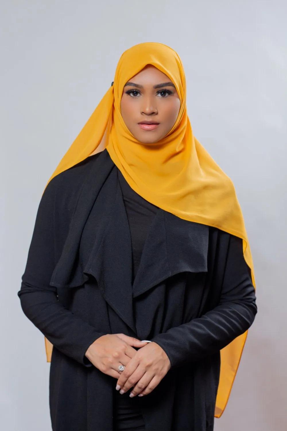 Everyday Premium Chiffon Hijab | Gold
