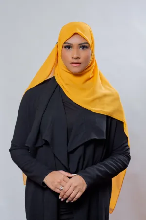 Everyday Premium Chiffon Hijab | Gold