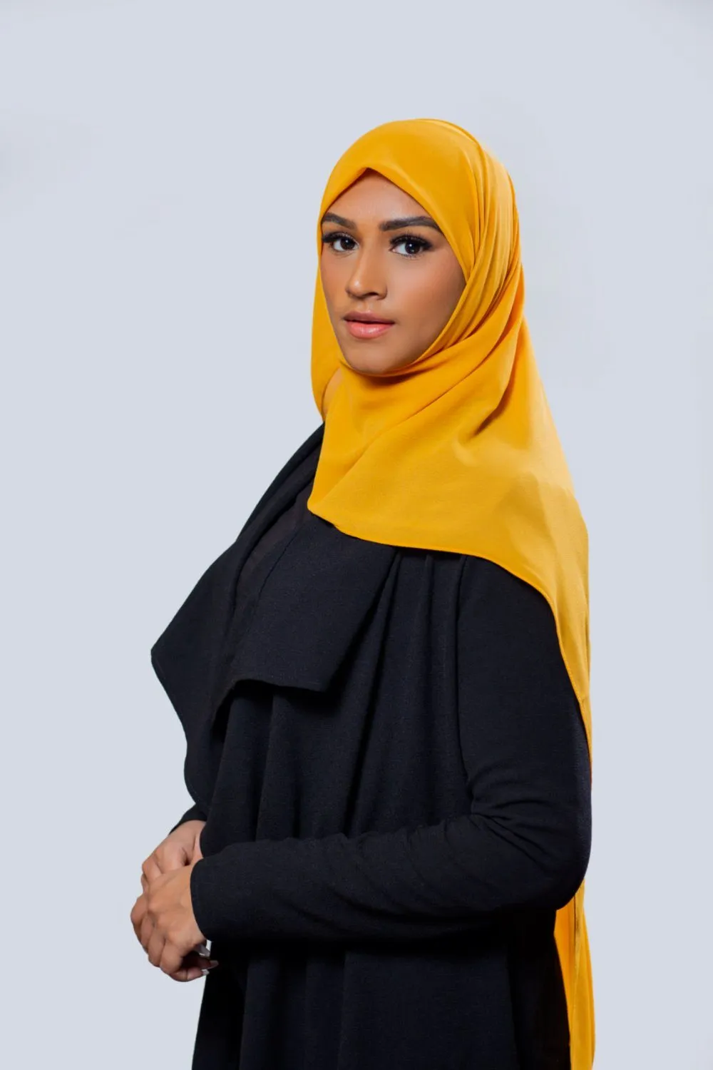 Everyday Premium Chiffon Hijab | Gold