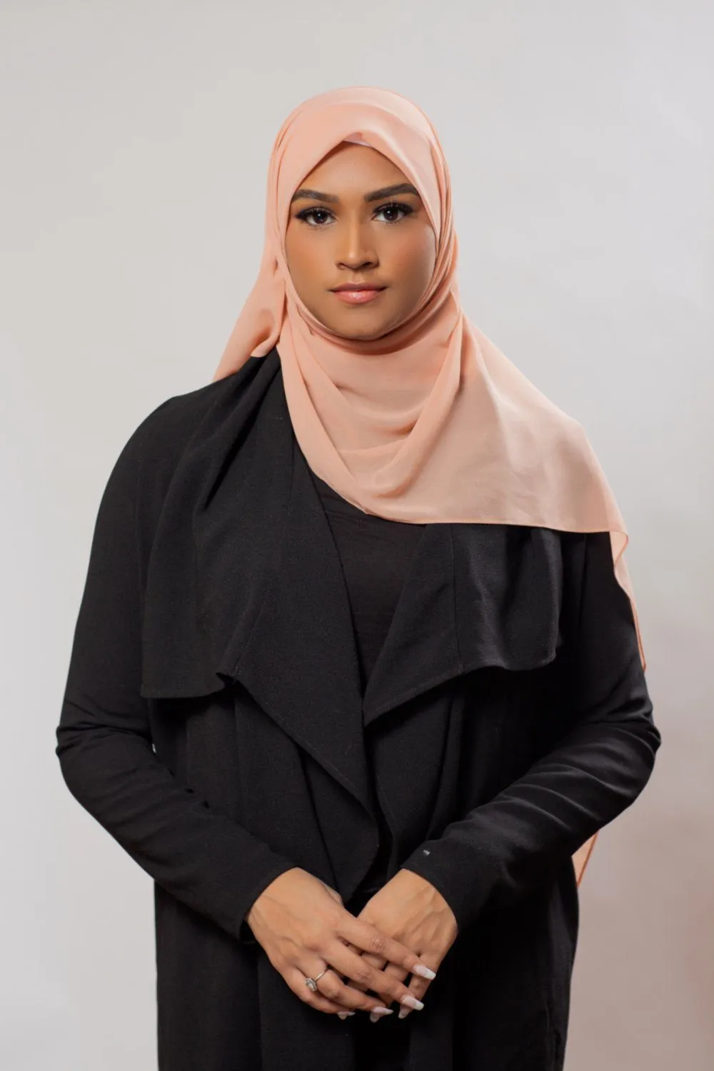 Everyday Premium Chiffon Hijab | Light Khaki
