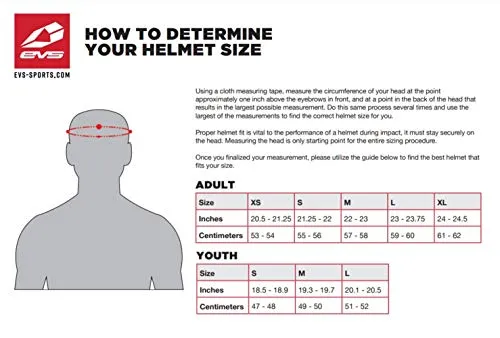 EVS Sports Men's T5 Venture Solid Dual Sport Motorcycle Helmet