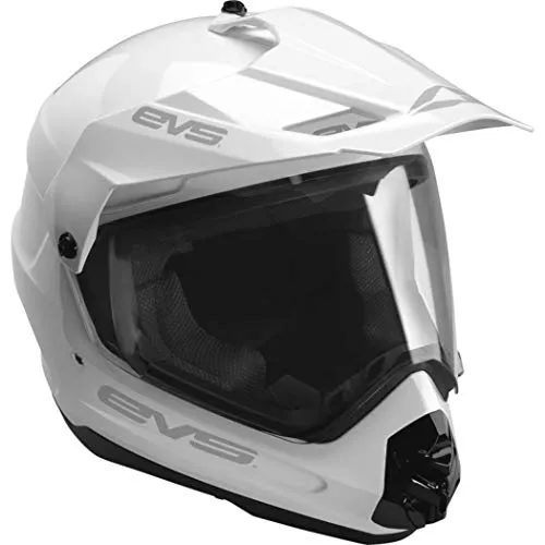 EVS Sports Men's T5 Venture Solid Dual Sport Motorcycle Helmet