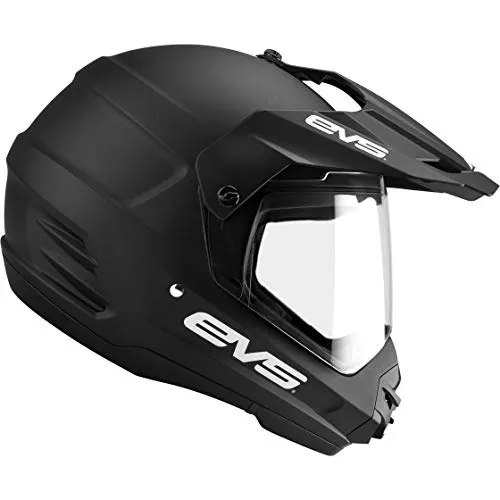 EVS Sports Men's T5 Venture Solid Dual Sport Motorcycle Helmet