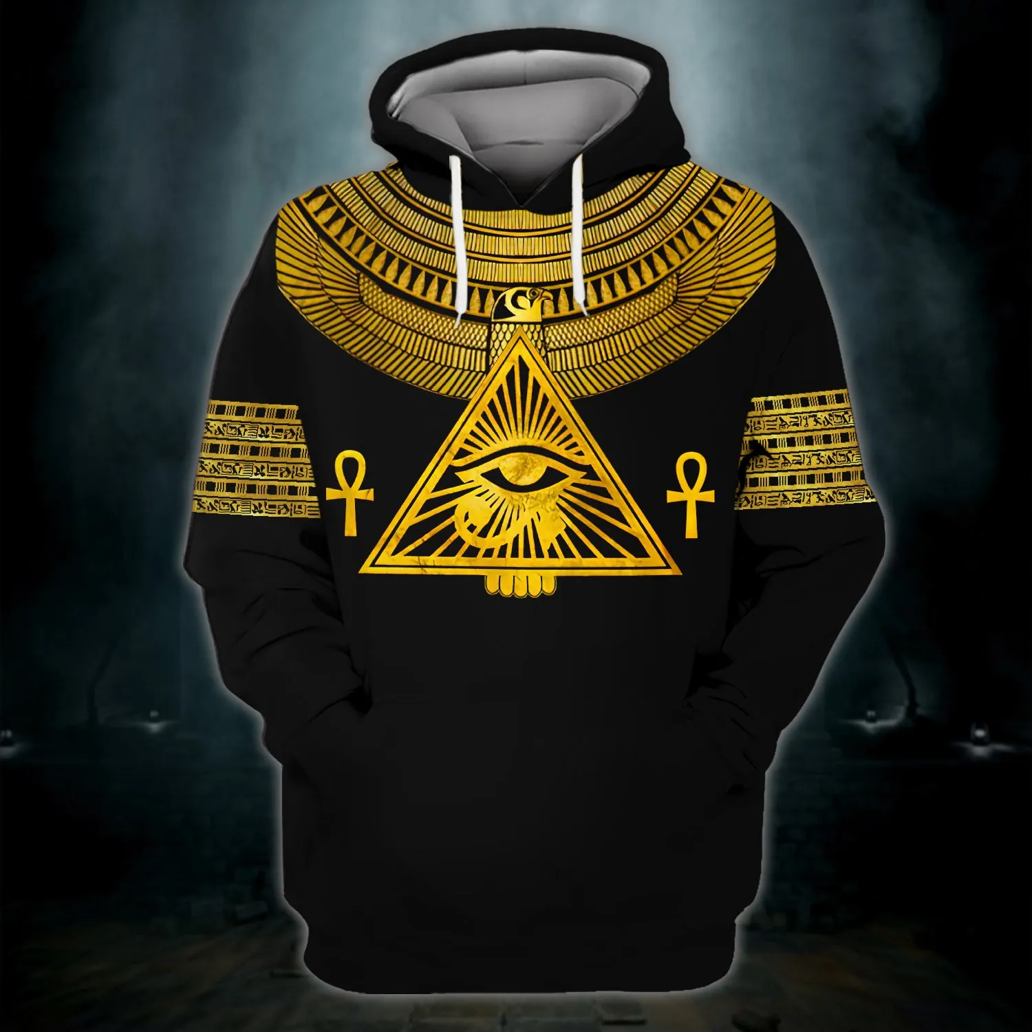 Eye of Horus, Ankh , Ancient Egypt 3D Shirts