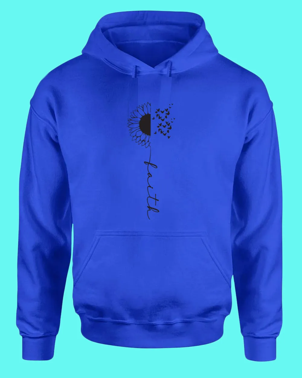 Faith Sunflower Hoodie