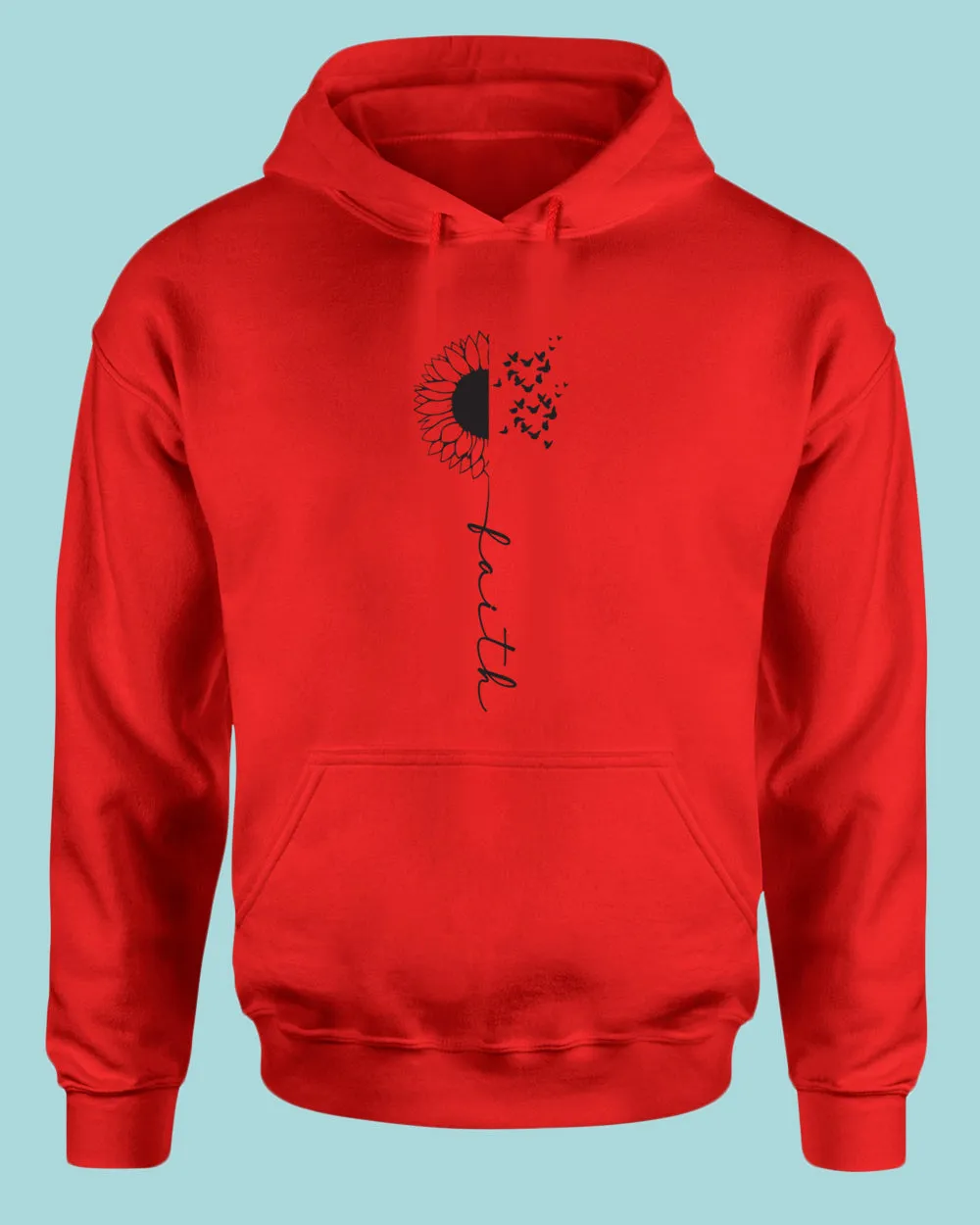 Faith Sunflower Hoodie