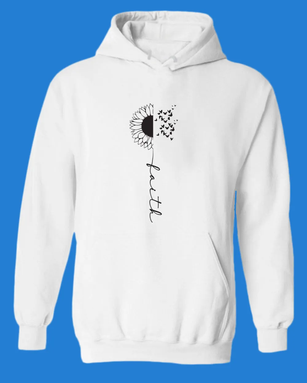 Faith Sunflower Hoodie