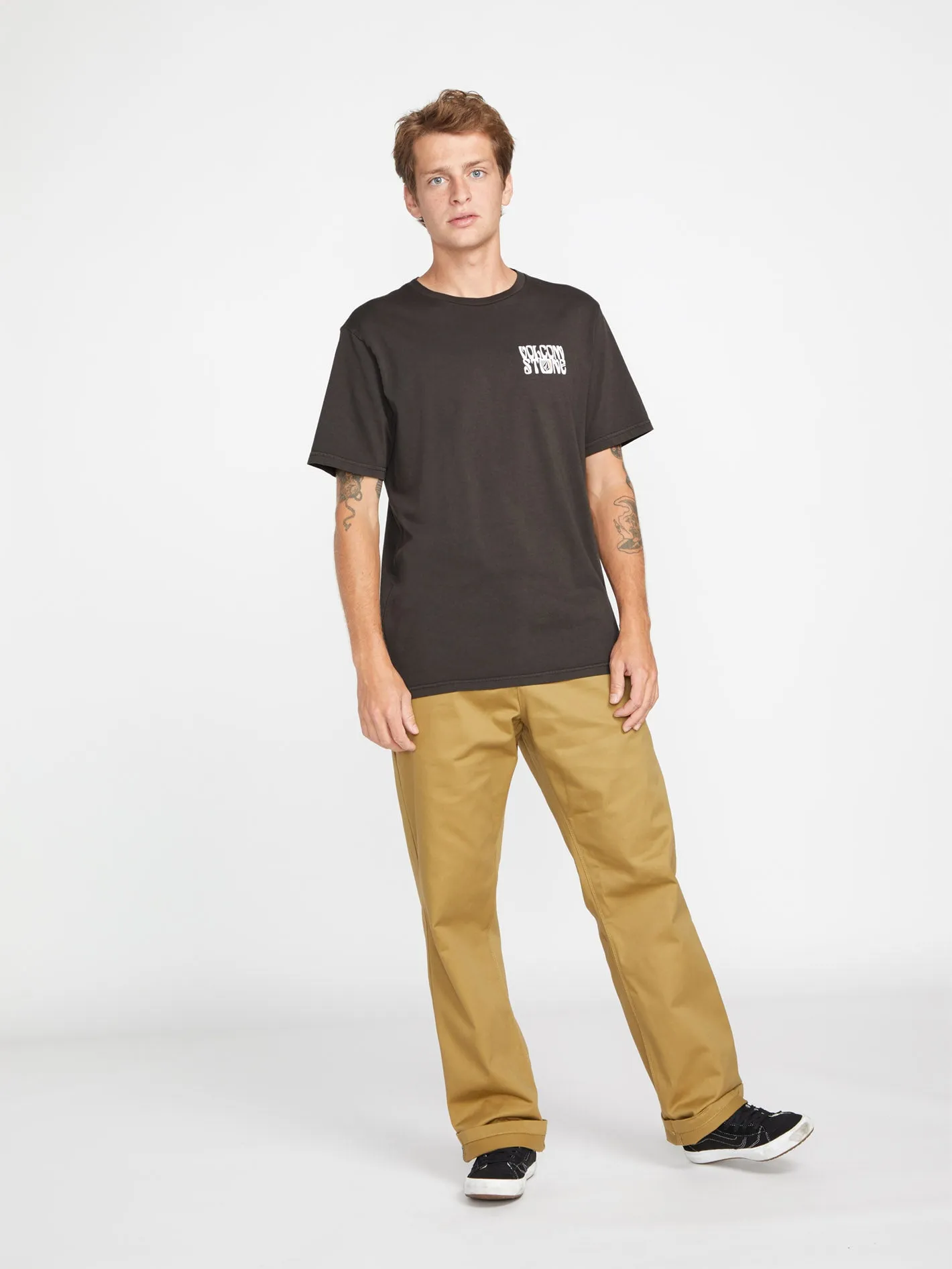 Feline T-shirt - RINSED BLACK