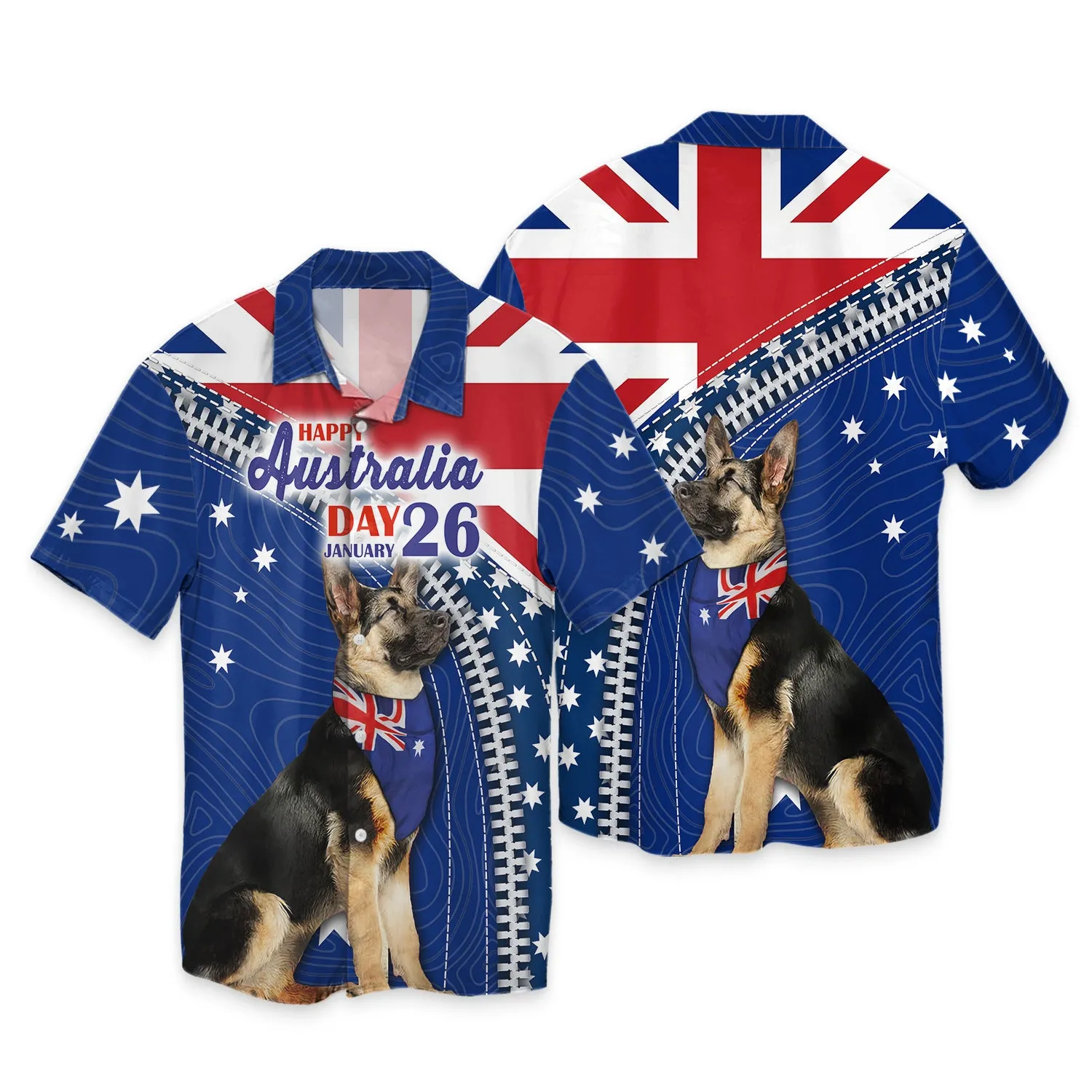 German Shepherd, Happy Australia Day