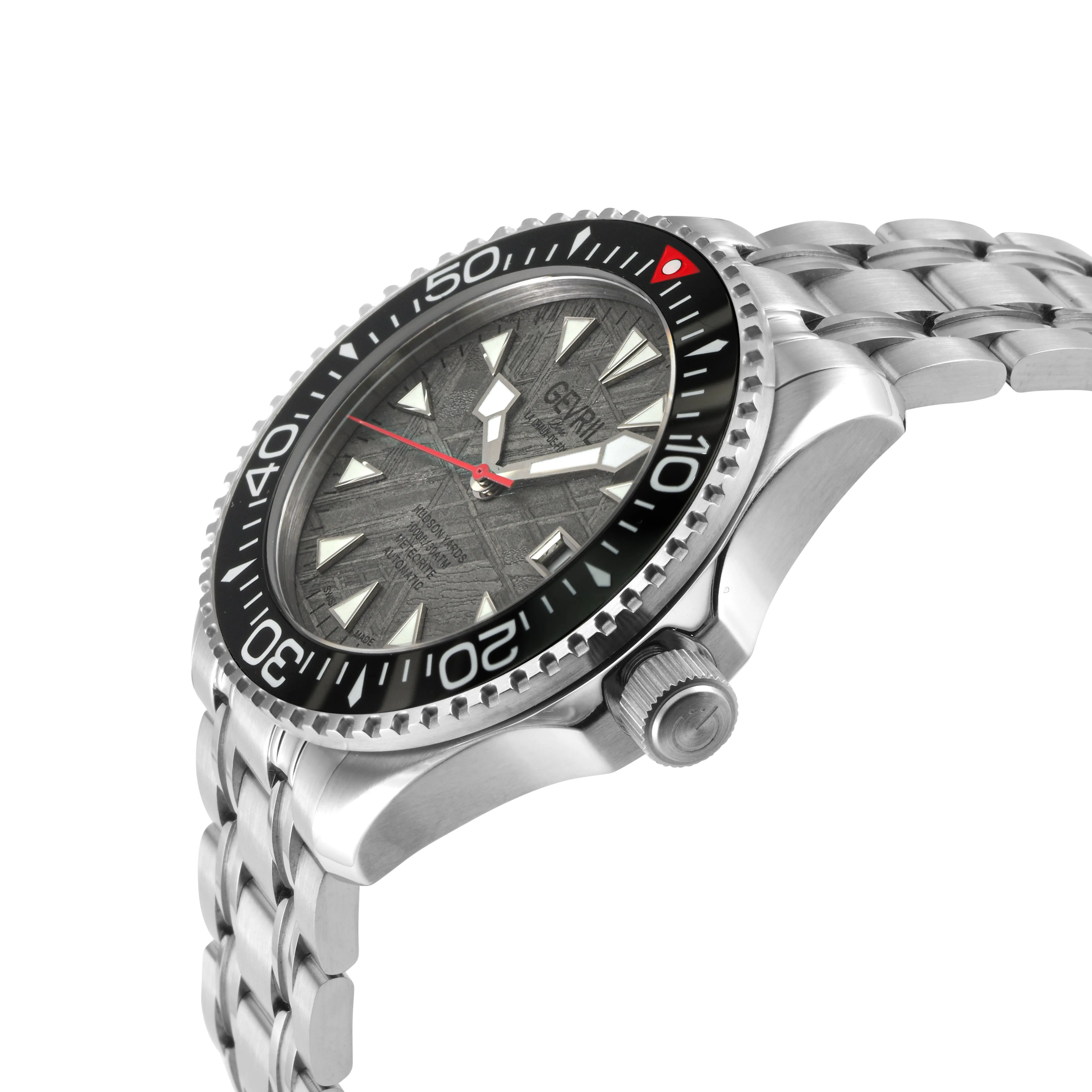 Gevril Hudson Yards - Diver - Meteorite Dial