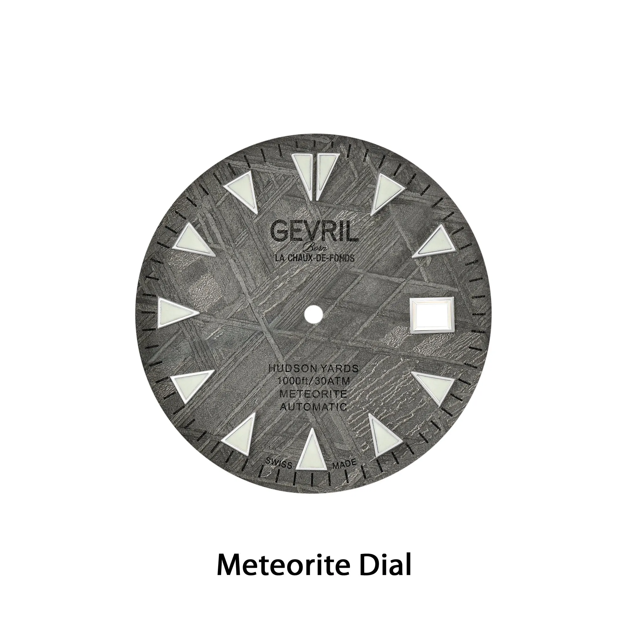 Gevril Hudson Yards - Diver - Meteorite Dial