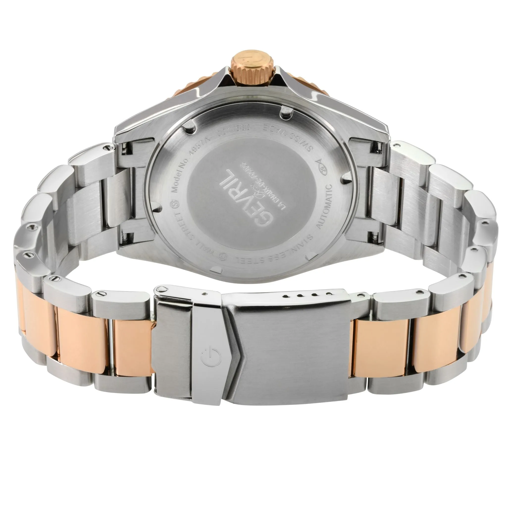 Gevril Wall Street - GMT Ceramic Bezel
