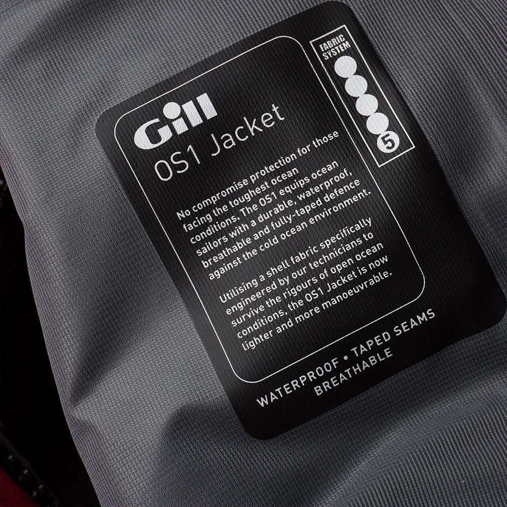 Gill OS1 Ocean Men's Jacket Red