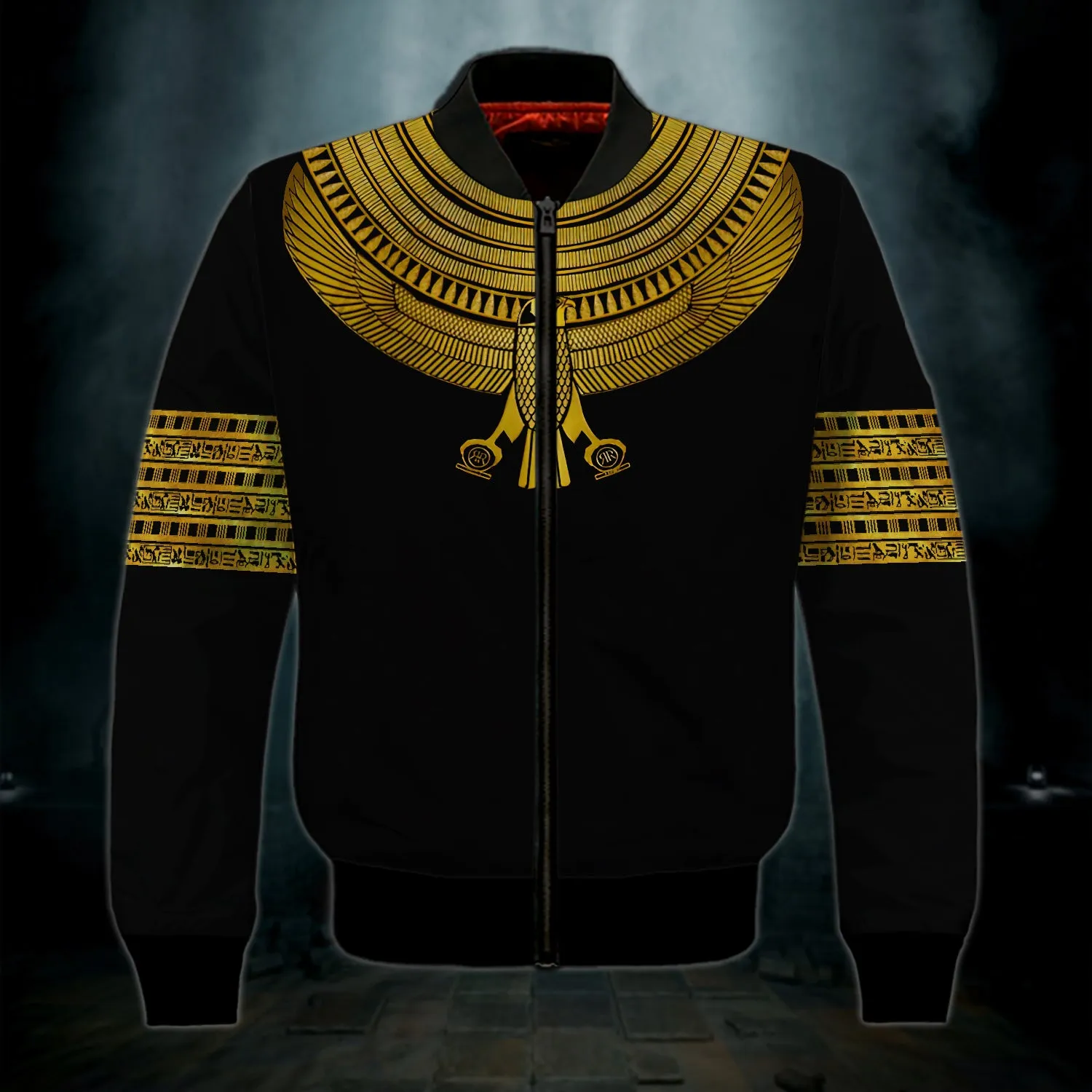 Golden Horus Black, Ancient Egypt 3D Shirts