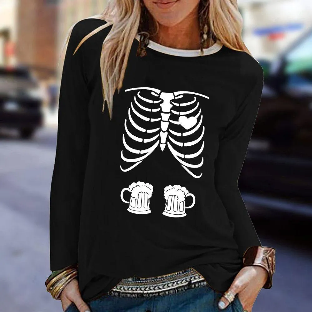 Graphic long Sleeve Shirts Beers