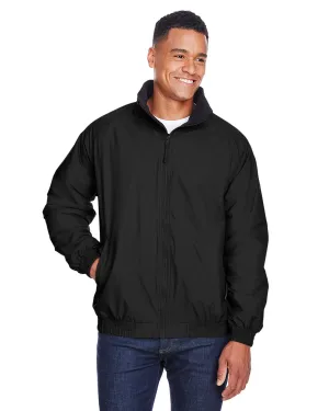 Harriton Adult Flece Lined Nylon Jacket M740