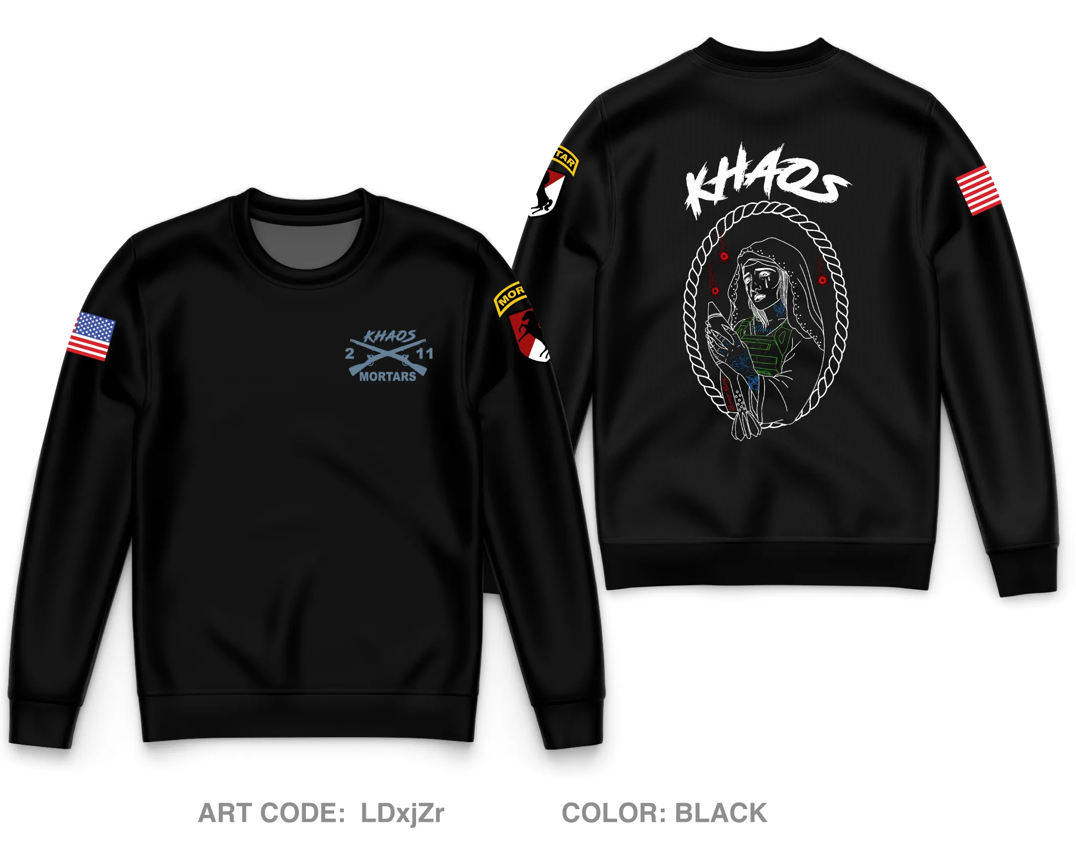 HHT 2|11 MORTARS Core Men's Crewneck Performance Sweatshirt - LDxjZr