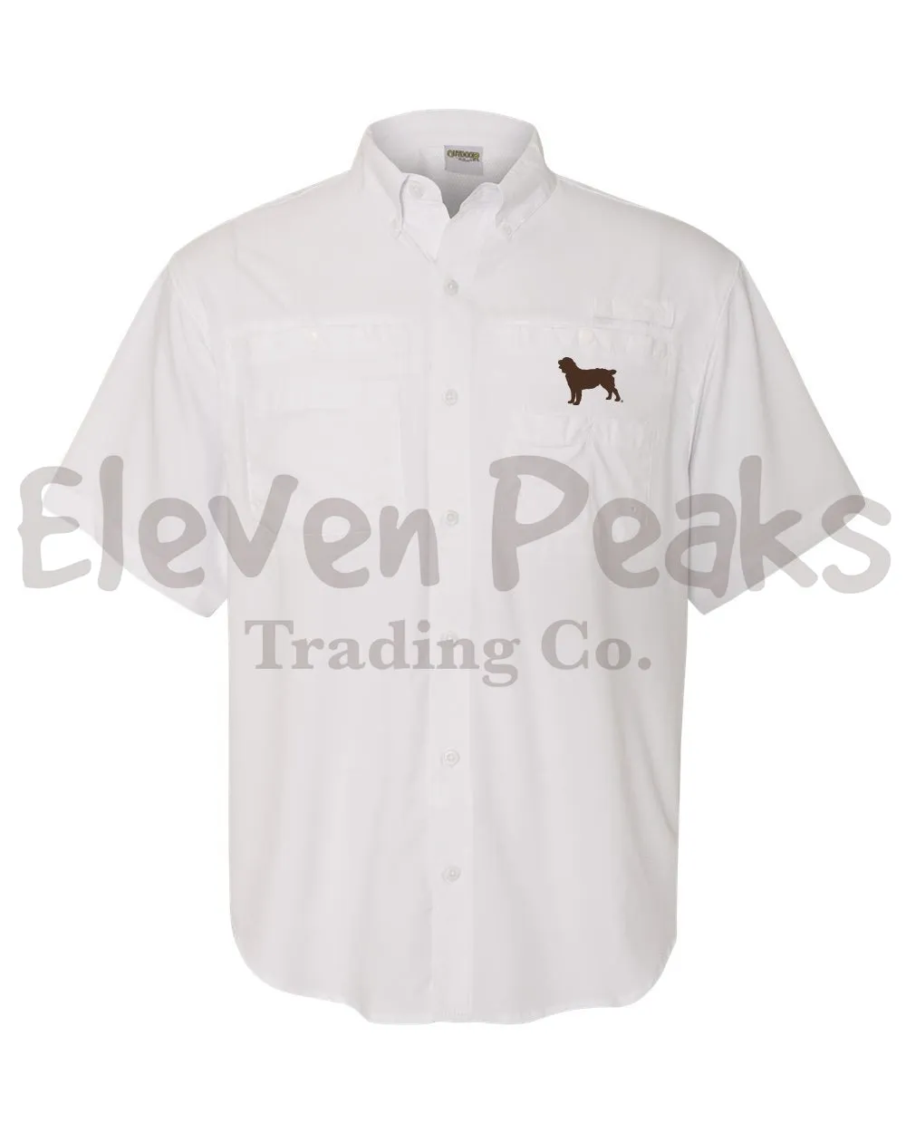 Hilton-Baja Short Sleeve Fishing Shirt w/ BSS® Silhouette