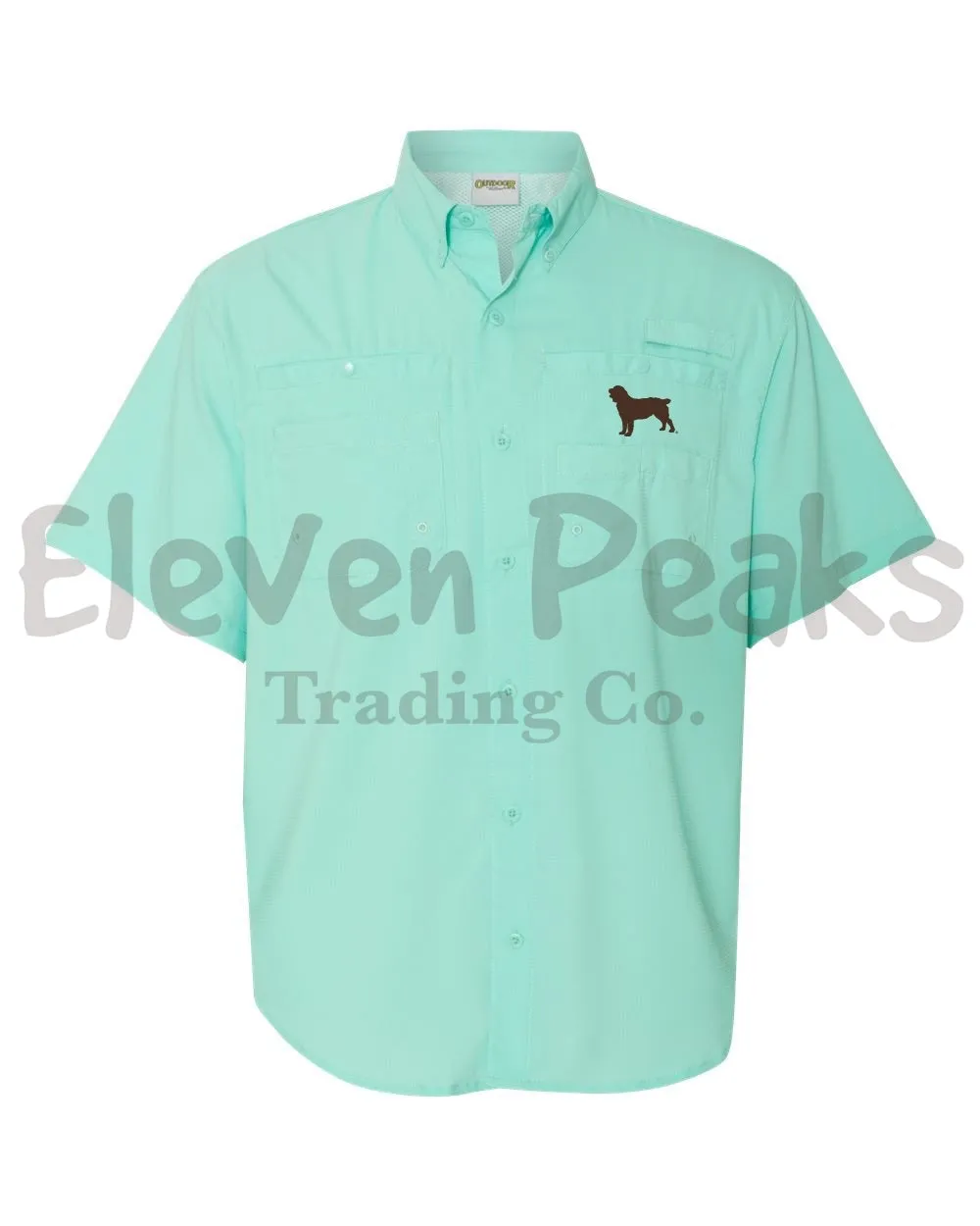 Hilton-Baja Short Sleeve Fishing Shirt w/ BSS® Silhouette