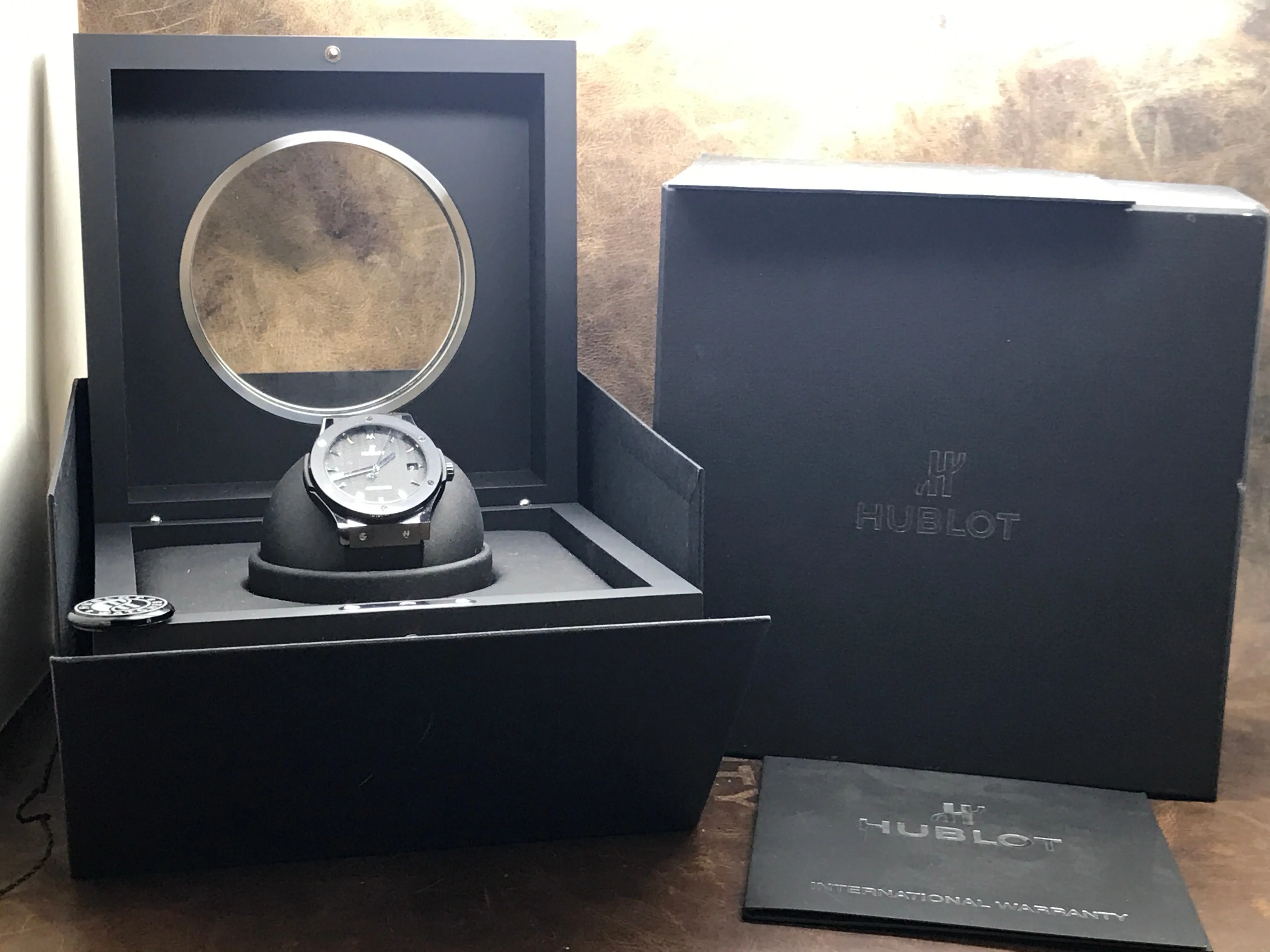 Hublot Classic Fusion Black Magic 511.CM.1771.RX Black Dial Automatic  Men's Watch