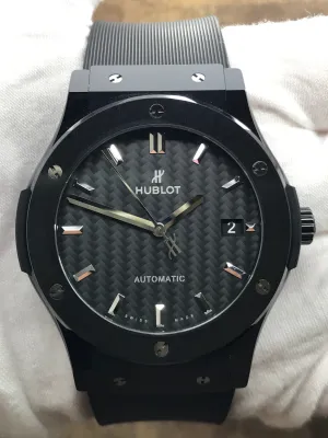 Hublot Classic Fusion Black Magic 511.CM.1771.RX Black Dial Automatic  Men's Watch