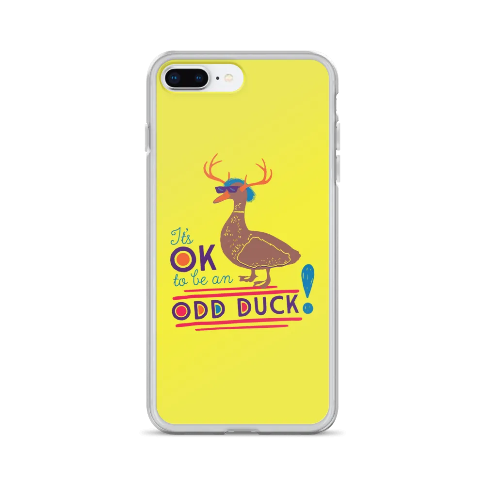 It's OK to be an Odd Duck! iPhone Case (Men's Colors)