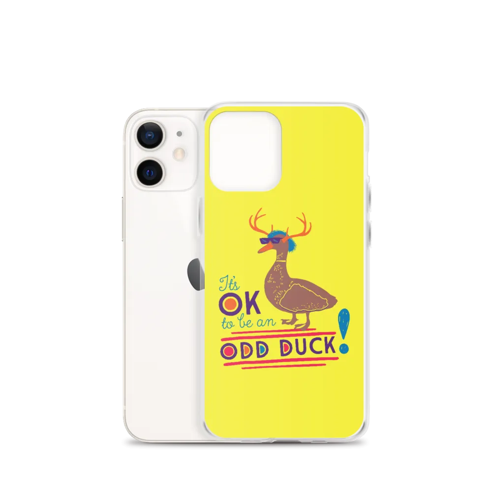 It's OK to be an Odd Duck! iPhone Case (Men's Colors)