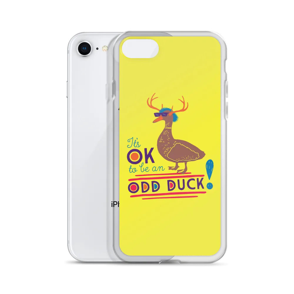 It's OK to be an Odd Duck! iPhone Case (Men's Colors)