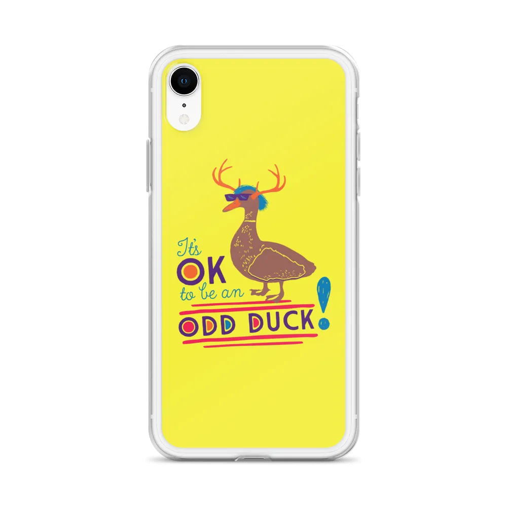 It's OK to be an Odd Duck! iPhone Case (Men's Colors)