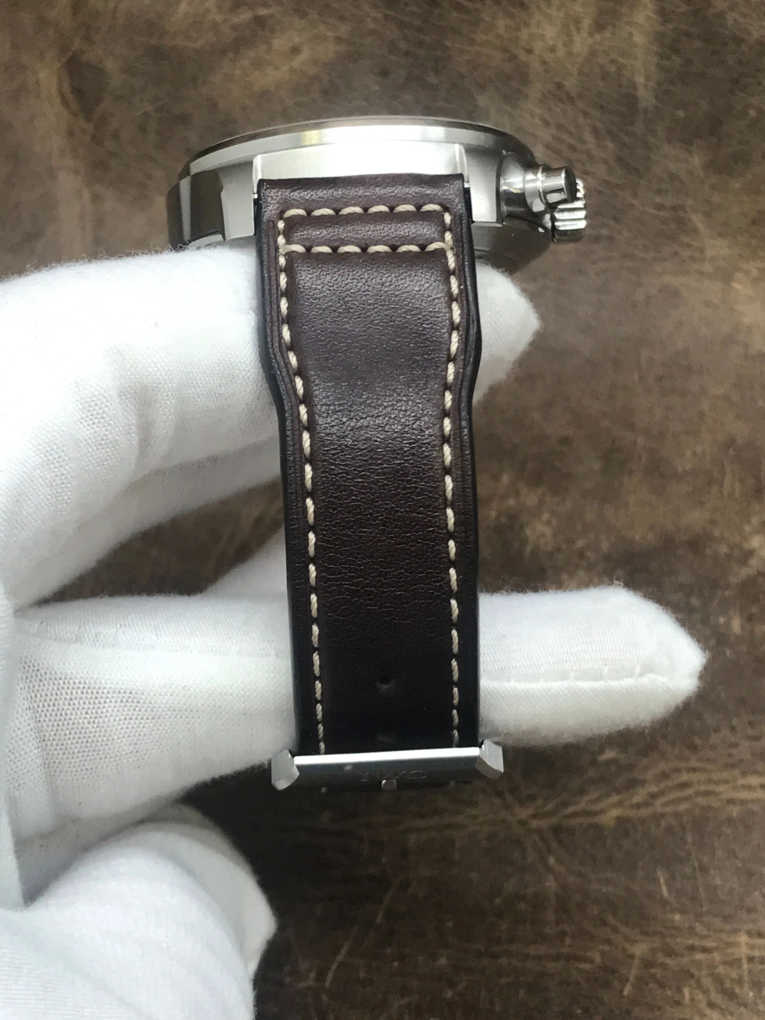IWC Pilot's Watch Chronograph Edition “Antoine De Saint Exupéry” IW377713 Brown Dial Automatic Men's Watch