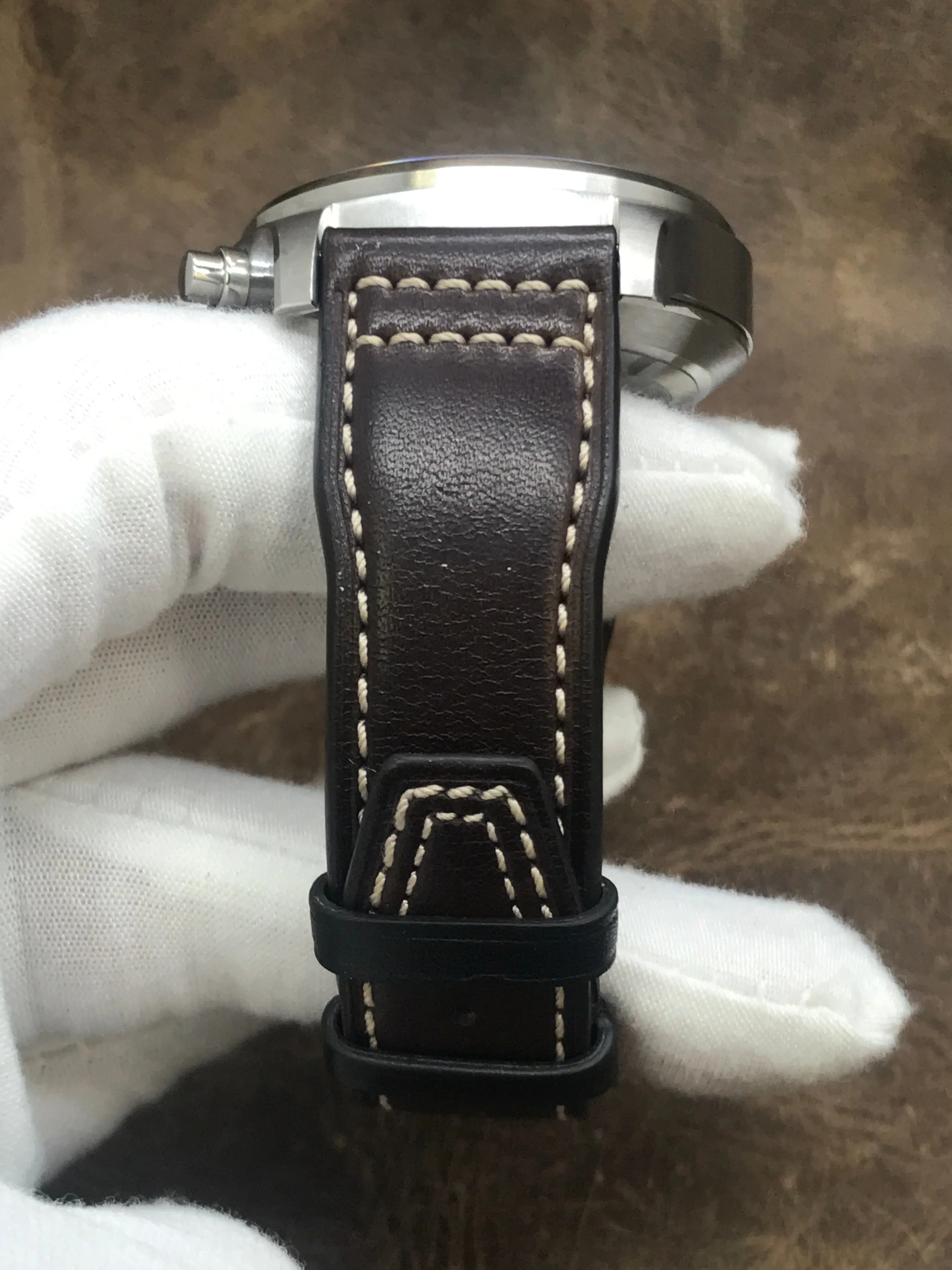 IWC Pilot's Watch Chronograph Edition “Antoine De Saint Exupéry” IW377713 Brown Dial Automatic Men's Watch
