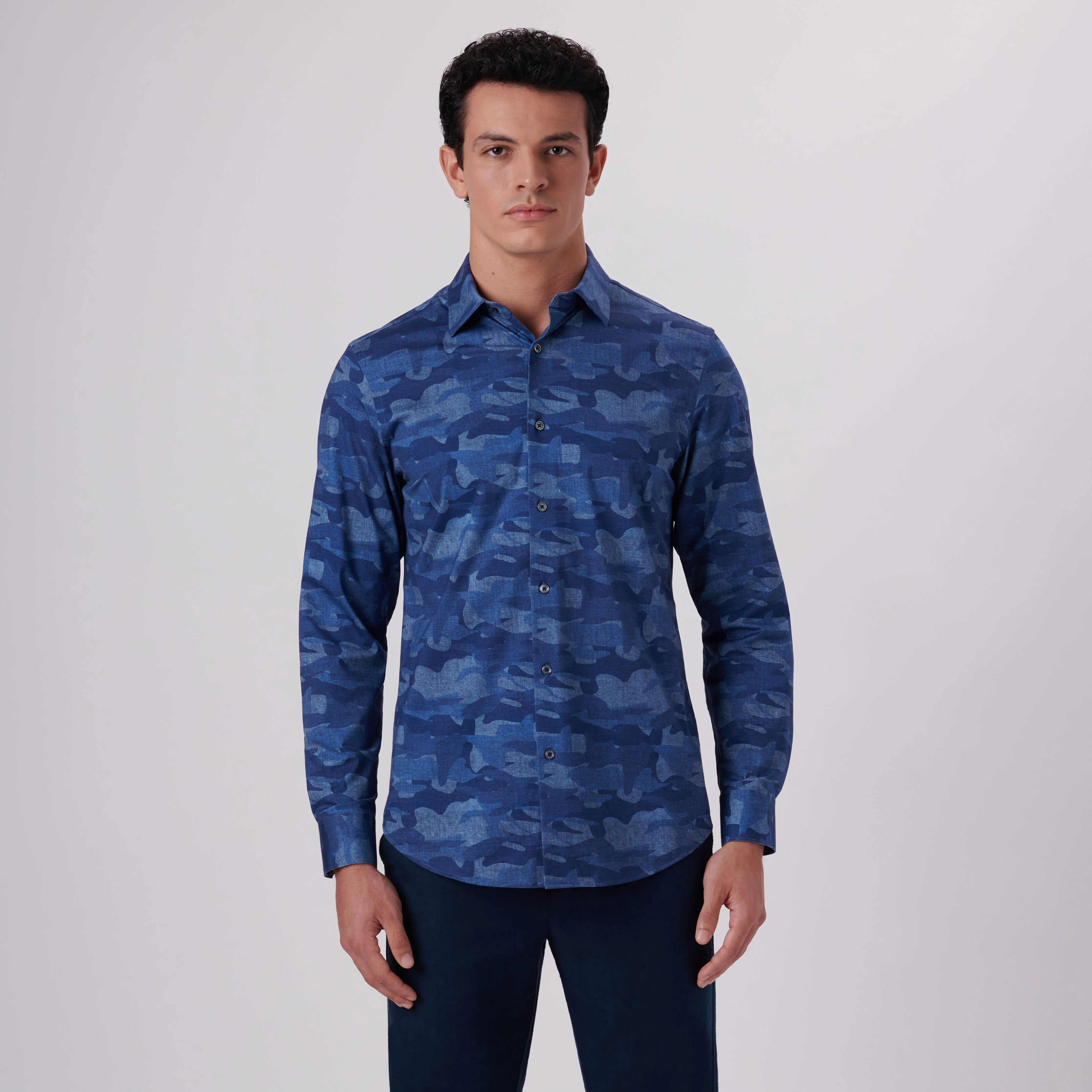 James Camouflage Print OoohCotton Shirt