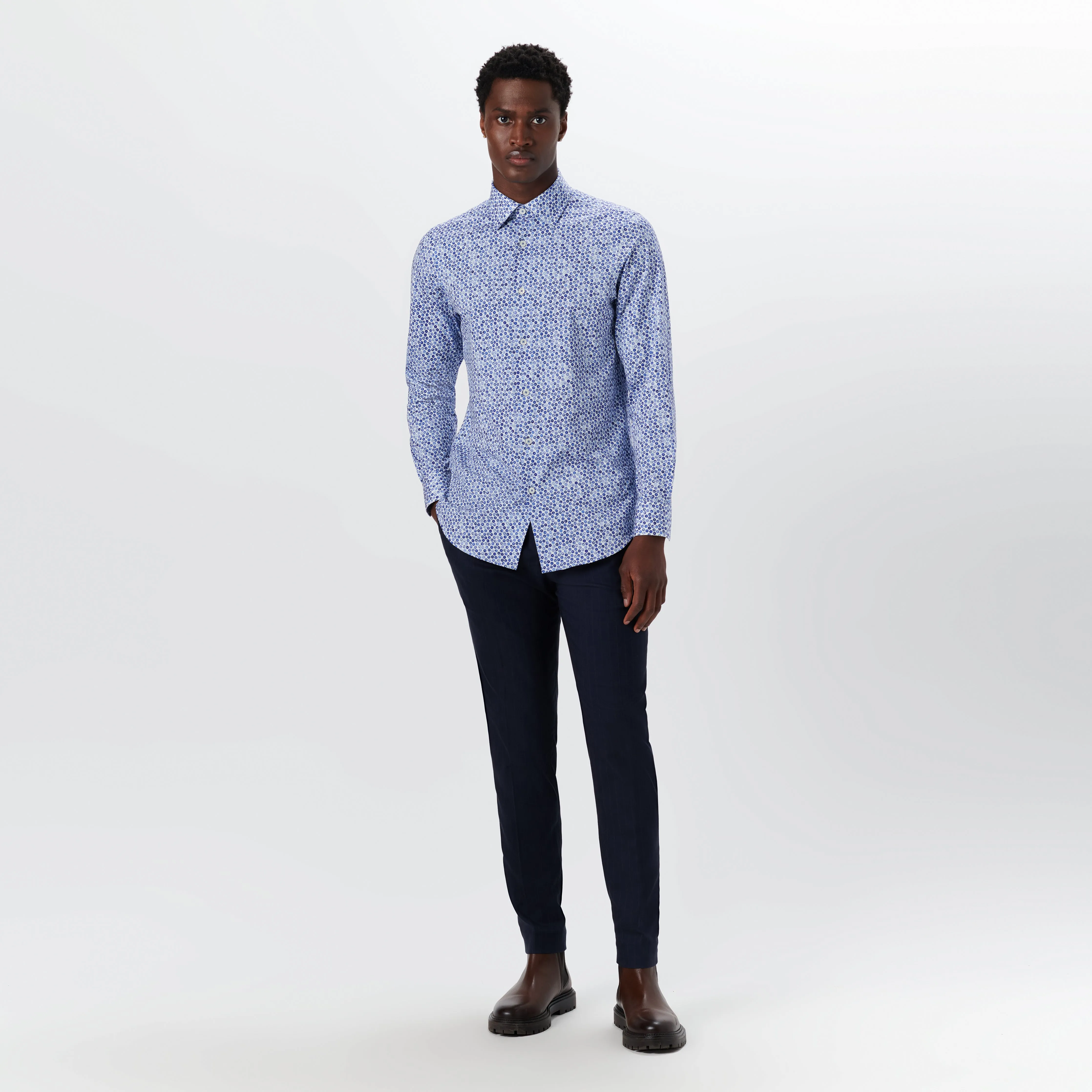 JAMES Floral Print OoohCotton Shirt