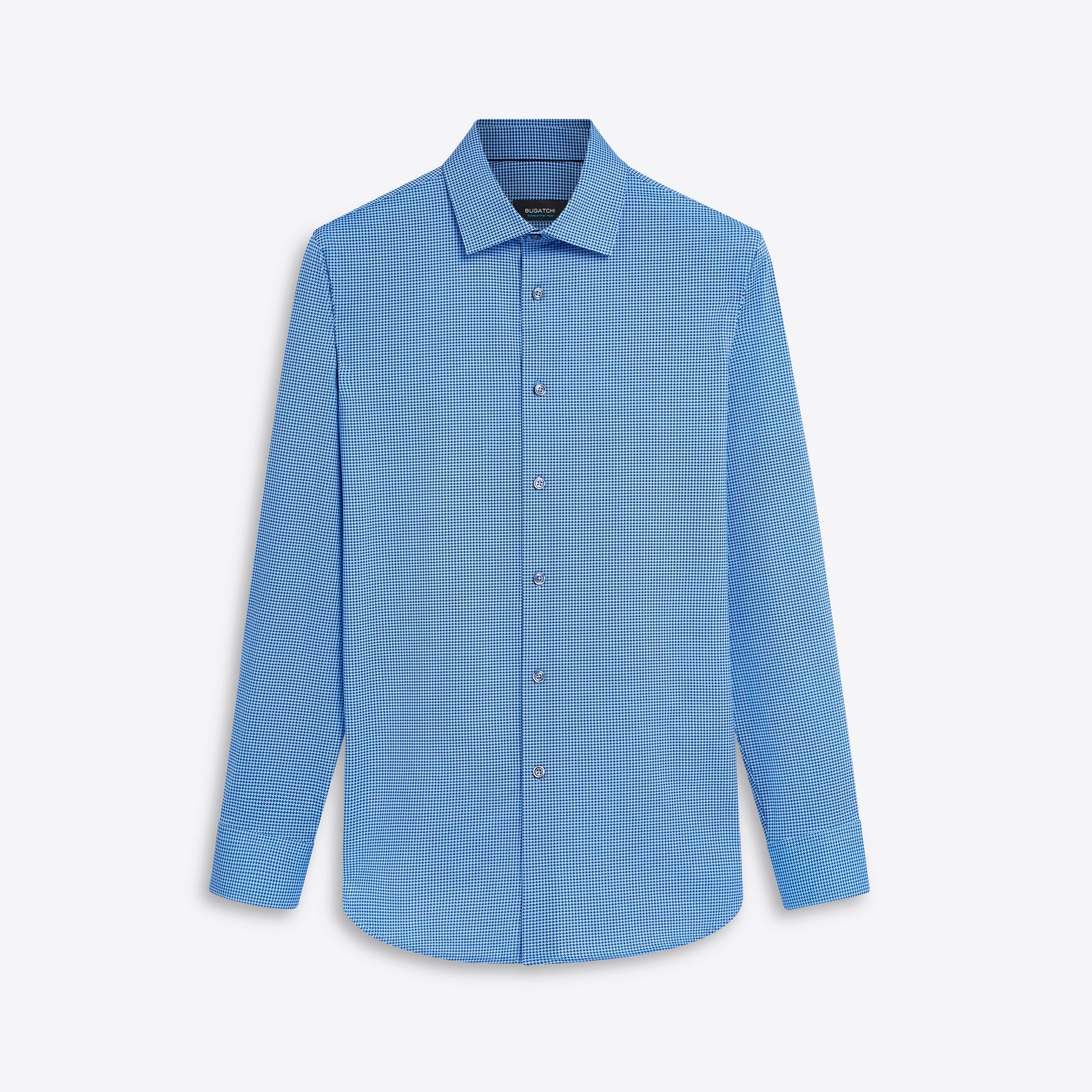 JAMES Hound's Tooth Check OoohCotton Shirt