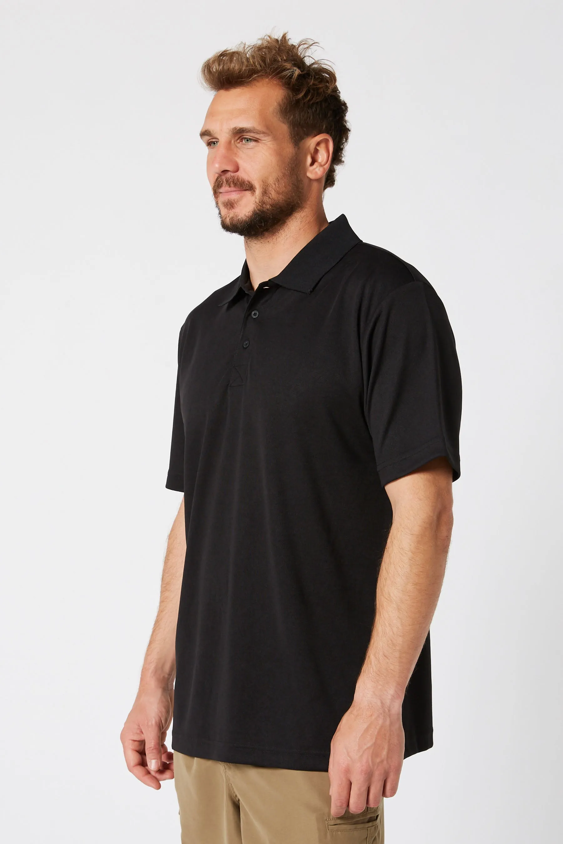JP Fueled 2 Polo Shirt - Black