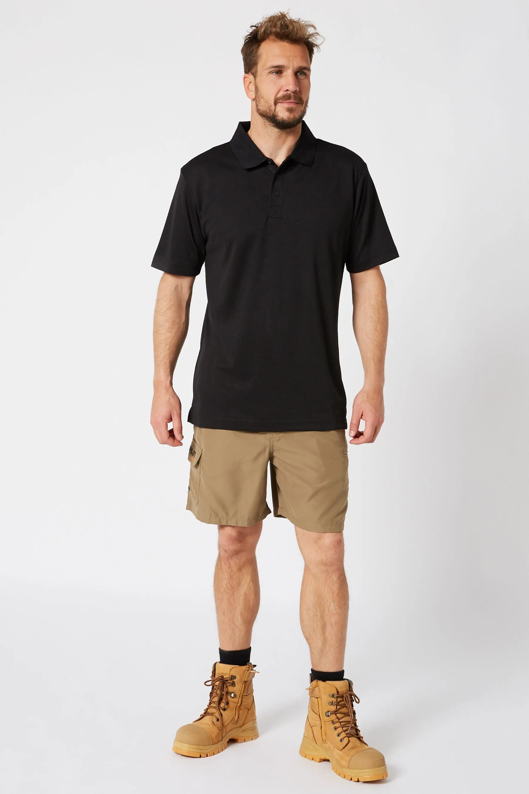 JP Fueled 2 Polo Shirt - Black
